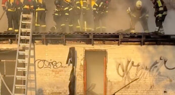 VIDEO: Russian Strikes Rain Down On Kyiv With Major Fires & Building Damage Reported