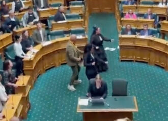 VIDEO: New Zealand Parliament Suspended As MPs Perform Haka In Protest Over Bill To Limit Maori Rights