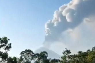 VIDEO: Volcano Spews Ash & Lava Into The Skies  In Indonesia Killing 9 People