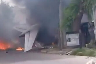 VIDEO: 2 Dead After Fiery Plane Crash in Argentina