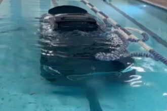 VIDEO: Firefighters Remove Car From Pool After Vehicle Crashes Into Gym