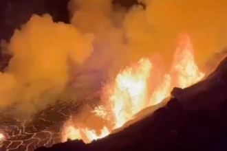 VIDEO: Hawaii’s Kilauea Volcano Erupts, Prompting Officials to Elevate Alert Level