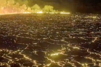 VIDEO: Stunning Time-Lapse Shows Lava Fountains & Flows As Kilauea Volcano Erupts