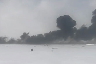 VIDEO: Smoke Billows At Toronto Airport After Delta Airlines Plane Flips Over While Landing