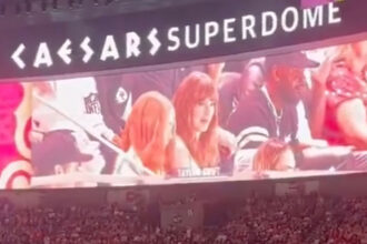 VIDEO: Taylor Swift’s Raw Reaction To Being Booed At Super Bowl Caught On Screen