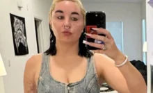 Troubled former Nickelodeon star Amanda Bynes take a selfie (Image: Instagram)