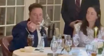 VIDEO: Elon Musk Balances Cutlery On His Finger During Dinner With Donald Trump