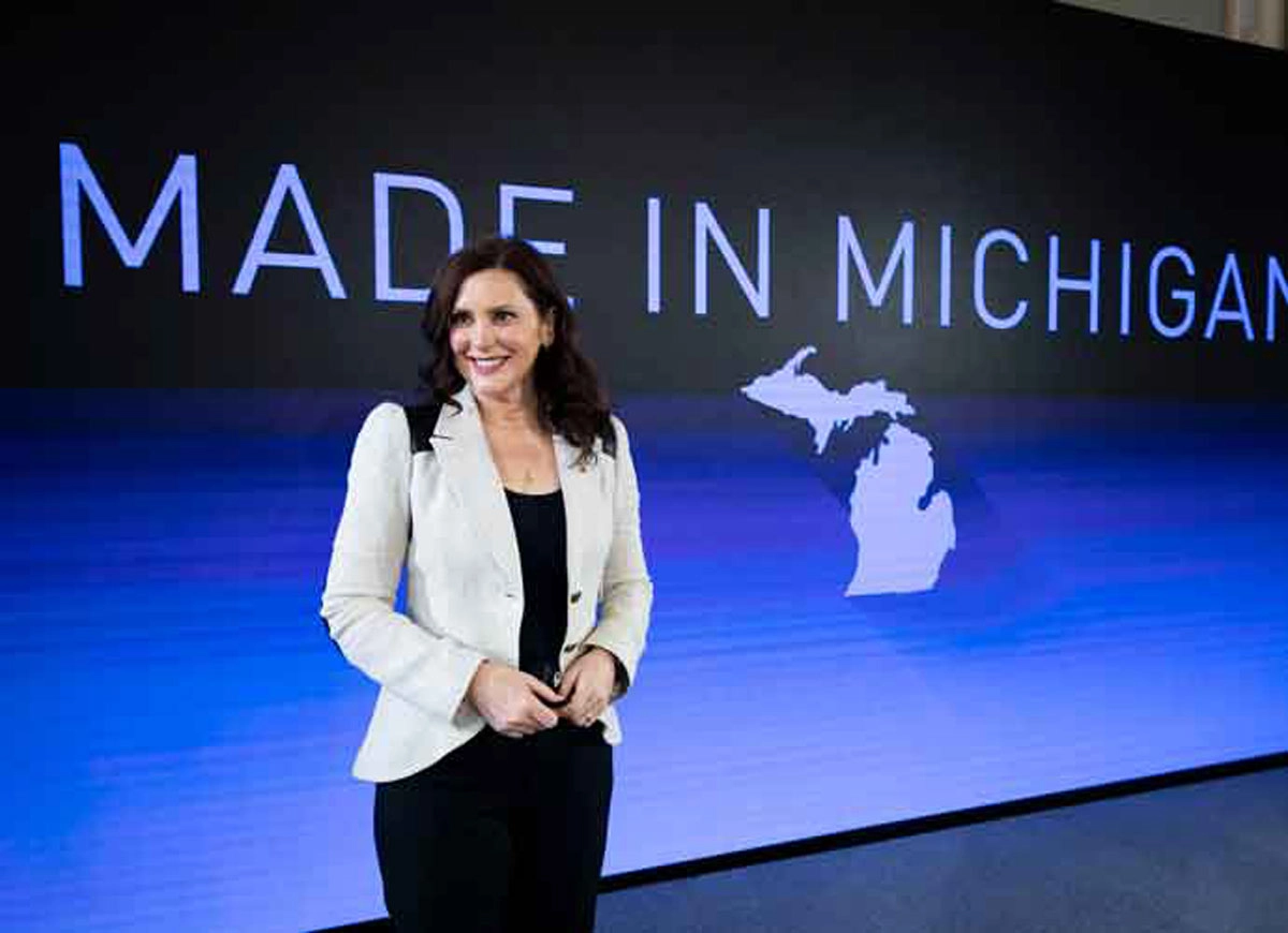 Michigan Gov. Gretchen Whitmer Mocked On Social Media After Hiding Her Face During Trump Press Conference In Oval Office