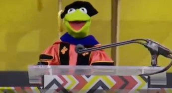 VIDEO: Kermit The Frog Delivers Commencement Address At University of Maryland
