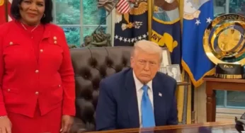VIDEO: Trump Tells Kids Of Reality TV Stars Todd & Julie Chrisley About Pardons Of Parents In Oval Office