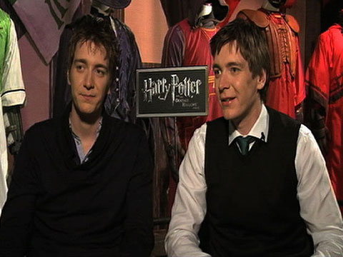 Harry Potter stars James & Oliver Phelps interviewed by uInterview.com (Image: uInterview)